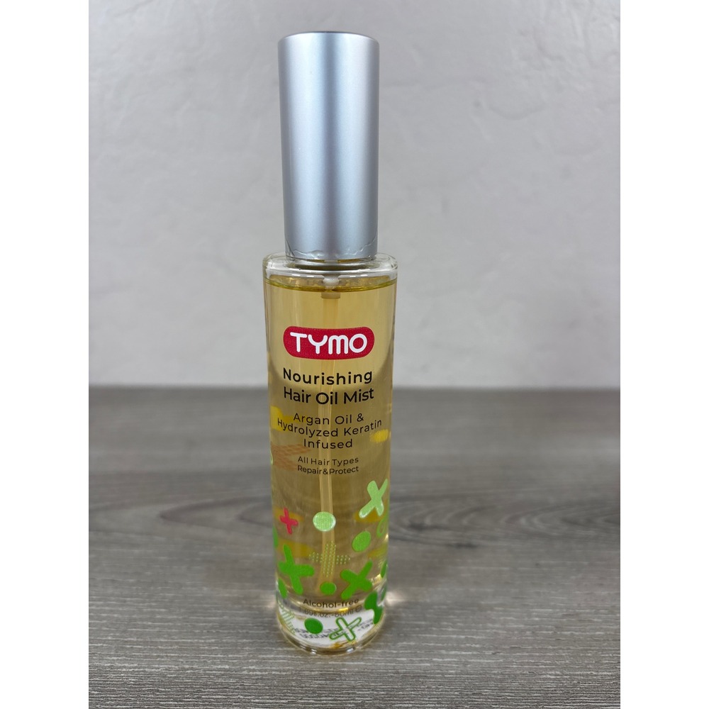 TYMO Nourishing Hair Oil Mist Argan Oil Keratin 1.69oz 50ml Alcohol-Free